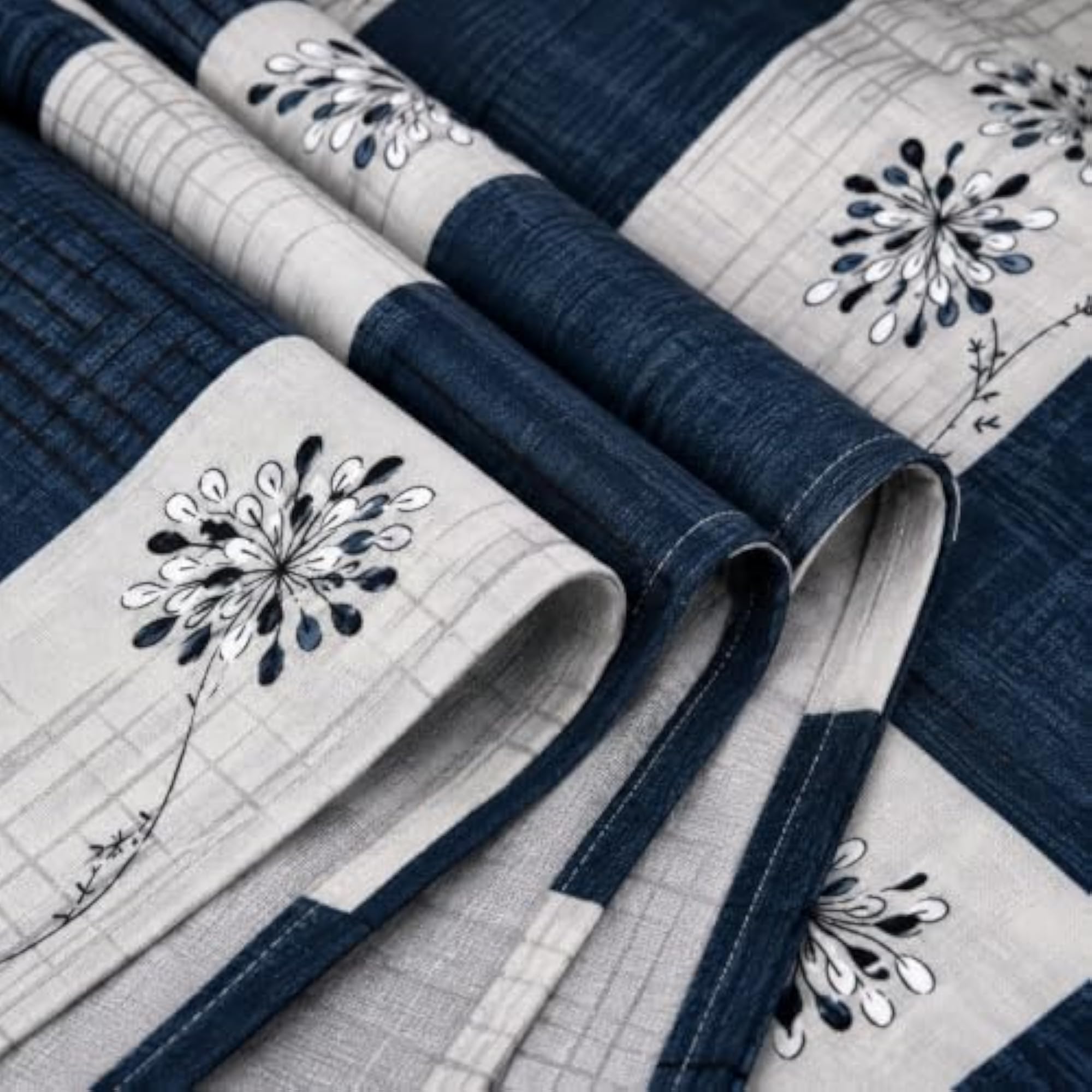 Premium Double Bedsheet with 2 Pillow Covers, Multicolor